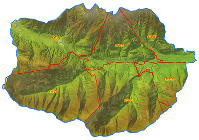 Katastralgemeinden in Leogang