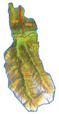 Katastralgemeinden in Neukirchen am Großvenediger
